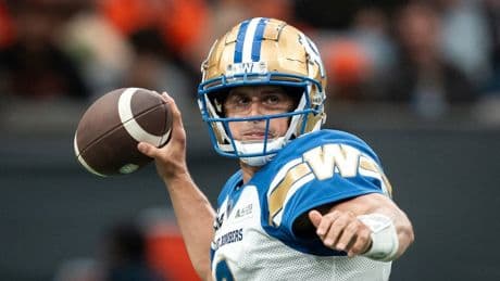 Winnipeg Blue Bombers look to continue strong start as winless Elks come to town