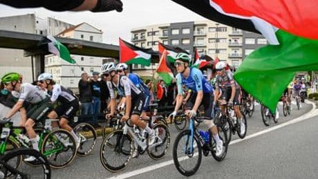 Vuelta: 16. Etappe wegen propalästinensischer Proteste um acht Kilometer verkürzt