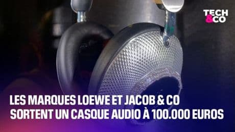 Les marques Loewe et Jacob & Co sortent un casque audio à 100.000 euros