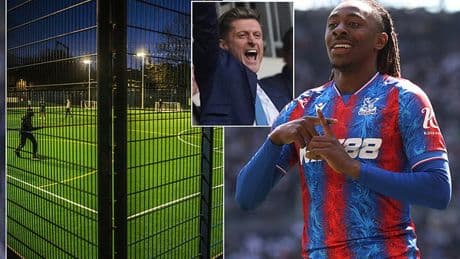 Inside the South London cages where Crystal Palace's street ballers like Eberechi Eze learn the tricks of the trade