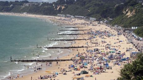 UK 'to be hotter than Barbados' with temperatures set to hit a record-breaking 34C