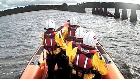 Dogs 'deep in water' rescued from Edinburgh beauty spot after becoming stranded