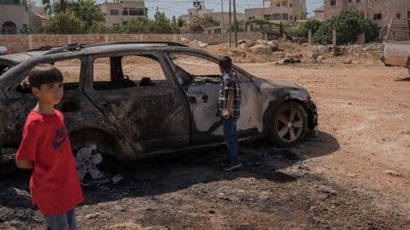 Violence Erupts Between Israeli Settlers and Military in West Bank