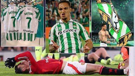 Inside 'Antony Fever' at Real Betis: How Man United's £86m flop turned his career around - 'I'll pay to kidnap him so he stays this summer'