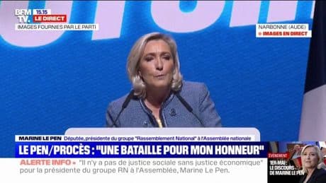Municipales 2026: "L'occasion de vous lever contre leur entreprise de confiscation de la démocratie", déclare Marine Le Pen