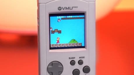 The upgraded VMU Pro turns the Dreamcast’s memory card into a handheld emulator