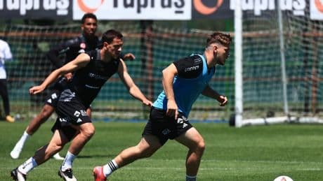 Beşiktaş Alanyaspor maçının hazırlıklarını sürdürdü