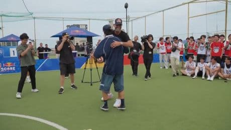 Klopp y Mario Gómez asisten al evento Red Bull Four 2 Score en Japón