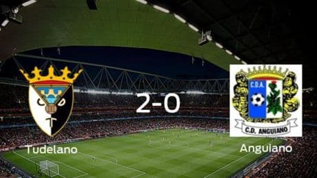 El Tudelano se hace fuerte en casa y gana al Anguiano (2-0)