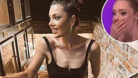 Oyuncu Burcu Binici canlı yayında bir anda yere yığıldı