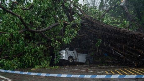 Typhoon Wipha causes major flight disruptions in Hong Kong and southern China