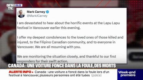 Scène d'horreur dans les rues de Vancouver après qu'une voiture ait foncé dans la foule hier soir