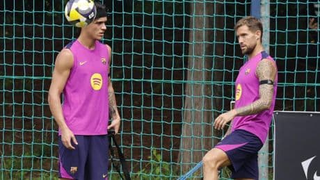 Iñigo y Fermín abandonan el entrenamiento