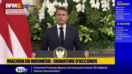 Gaza: "Seule la solution politique permettra de retrouver la paix et de la construire dans la durée", pour Emmanuel Macron