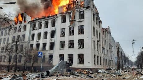 Rusia lanza un ataque sin precedentes contra la segunda ciudad de Ucrania