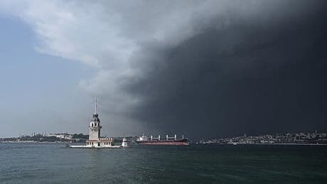 İstanbul'da fırtına etkili oluyor