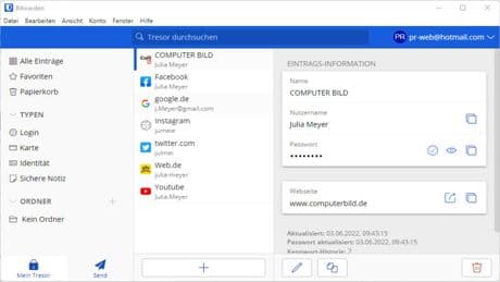Bitwarden Passwort-Manager