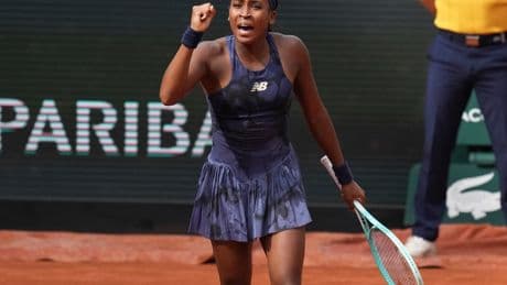 French Open 2025: Coco Gauff's serve is not at its best but she gets the breaks for a win