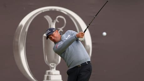The Open: Padraig Harrington hits opening shot as Rory McIlroy waits in the wings