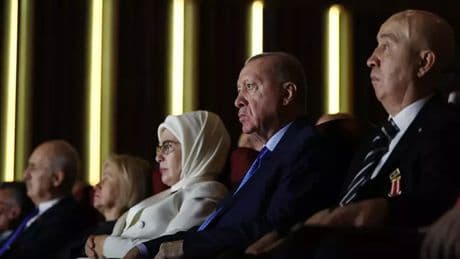 Erdoğan 'En Uzun Gece' destanının ilk temsiline katıldı