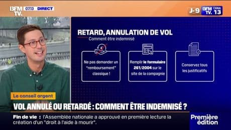 Comment être indemnisé en cas de vol annulé ou retardé?