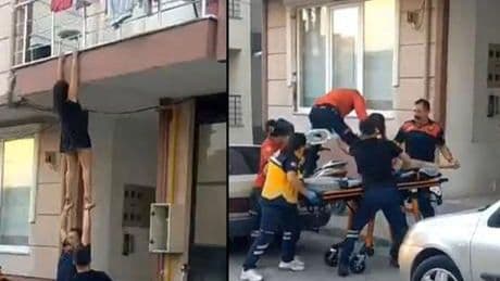 'İntihar' ihbarında bulundu, ekipler ayrılacağı sırada şok hamle