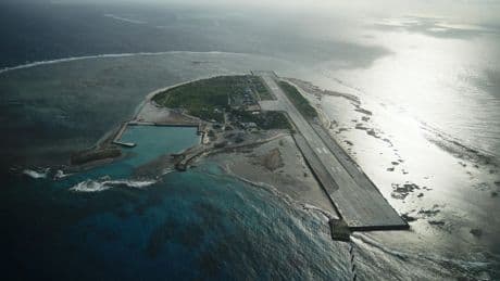 Chinese ship runs aground off Philippines-occupied island in the disputed South China Sea