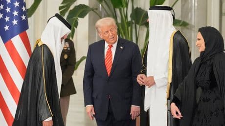 Trump signs $200bn Qatar deal after hailing meeting with Syria’s ‘young, attractive’ president: Live updates
