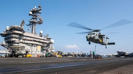 Another US aircraft carrier in Mideast waters ahead of second round of Iran-US nuclear talks