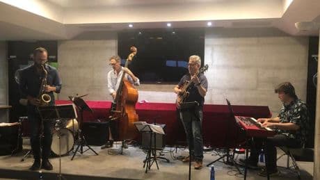 Reservoir Monks cerrando la Primavera Jazz en el Colegio de la Abogacía