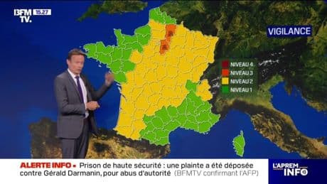 La météo pour ce vendredi 25 juillet 2025