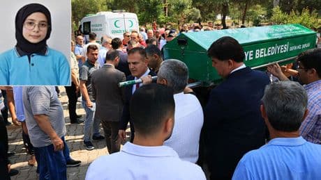 Depremde hayatını kaybetmişti! Gözyaşlarıyla toprağa verildi