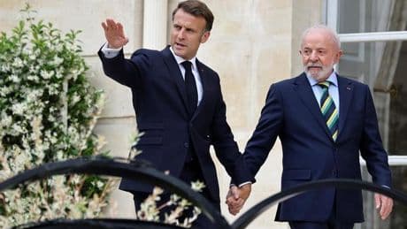Lula pide a Macron "abrir su corazón" y cerrar el acuerdo con Mercosur