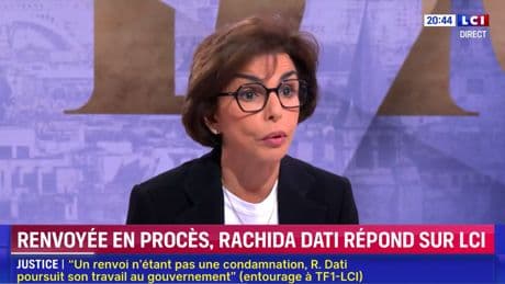 Renvoyée en procès dans l’affaire Renault, Dati s’interroge sur une «coïncidence» entre le timing judiciaire et l’agenda politique