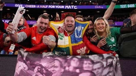 ‘It doesn’t get any better’: The £35k ticket to follow the Lions in Australia