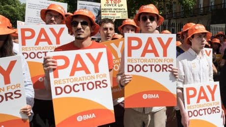 NHS could lose 500k appointments to strikes – as public support for doctors wanes