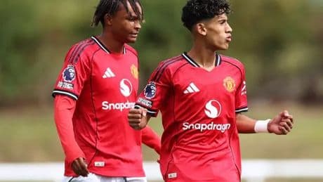 14-year-old Man Utd sensation sets tongues wagging after bagging 22-minute hat-trick