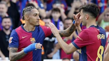 Pedri: "El equipo ha salido con una empanada histórica, pero hemos reaccionado bien"