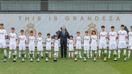 Florentino presume de cantera