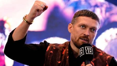 Oleksandr Usyk describes hardest punch he has ever taken