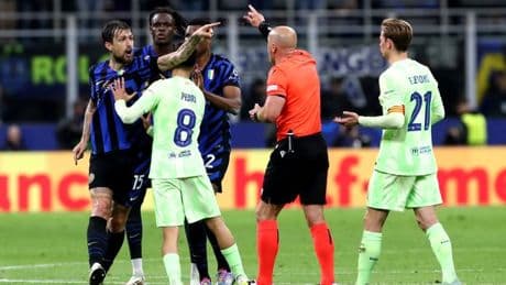 Barcelona star demands UEFA investigation as finger pointed at referee