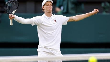 Sinner gana 3,5 millones al vencer a Alcaraz en Wimbledon