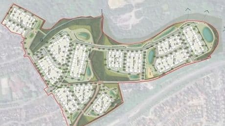 Fury over penis-shaped new housing estate locals have slammed as 'ridiculous'