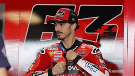 Pecco Bagnaia califica su via crucis como el reto de su vida: "Sé lo que debo hacer, pero no puedo"