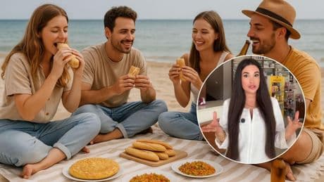 Una enfermera advierte sobre el peligro de comer en la playa estos alimentos: "Pueden intoxicarte y hacerte sufrir..."