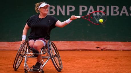 Rolstoeltennisster Van Koot kan 'career slam' voltooien in finale Roland Garros
