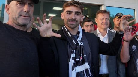 Portekizli futbolcu Jota Silva, Beşiktaş için İstanbul'a geldi