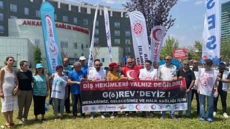 Diş hekimleri iş bıraktı:  Bu tempoya ne beden ne ruh dayanır