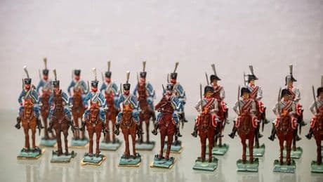 Kulmbach: Kleine Figuren und große Schlachten im Zinnfigurenmuseum