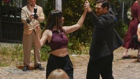 Eşref Rüya'ya damga vuran zeybek! Prova görüntüleri ortaya çıktı